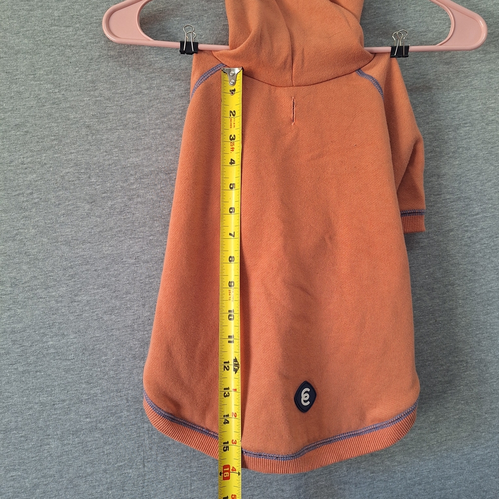 Blueberry Cozy Small Dog Hoodie With Leash Hole - Picture 12 of 14